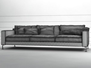 modern sofa 3D Model