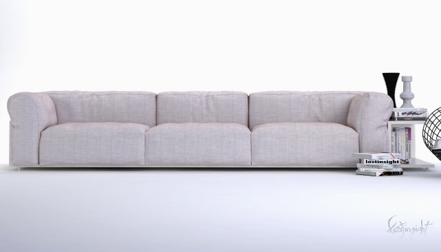 minimalistsoftsofa 3D 모델 .c4d .max .obj .3ds .fbx .stl .blend 