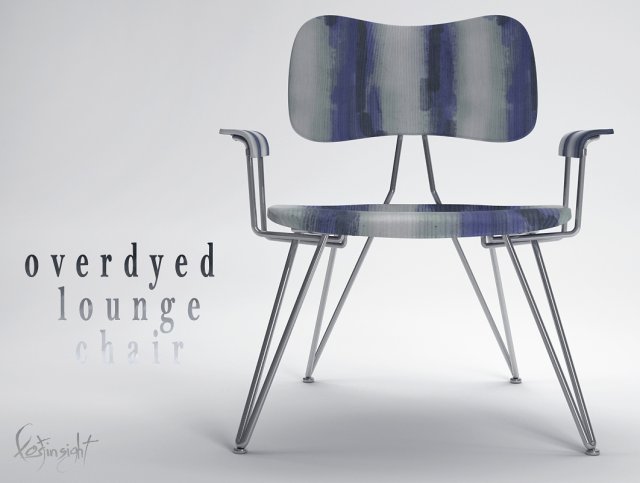 overdyedloungechair Modelo 3D .c4d .max .obj .3ds .fbx .stl .blend 