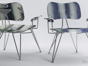 overdyedloungechair Modelo 3D