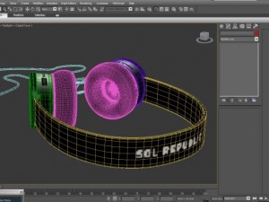 solrepublicheadphone Model 3D