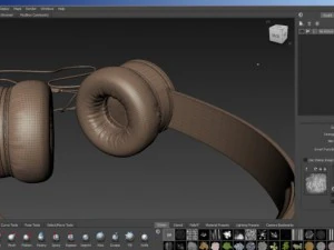 fone de ouvido solrepublic Modelo 3D