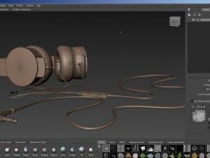 fone de ouvido solrepublic Modelo 3D