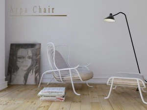 arpa şezlong 3D Model