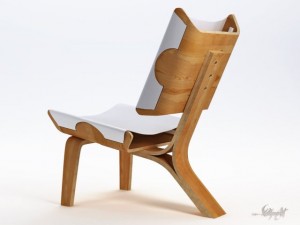 kurven chair 3D Model