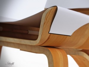 kurven chair 3D Model