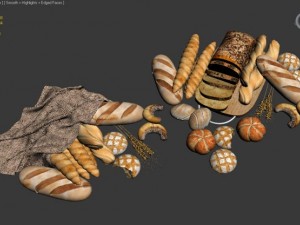bread cravings 3D 모델