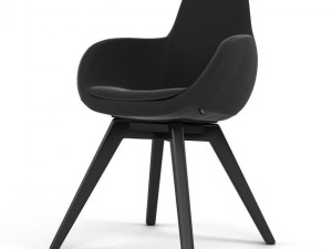 scoop chair 3D 模型