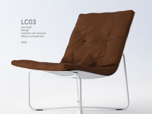 low chair 03 Modèle 3D