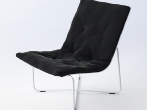 low chair 03 3D-Modell