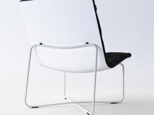 low chair 03 3D-Modell