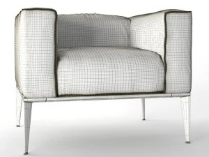 sean armchair 3D Model