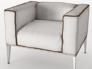 sean armchair 3Dモデル