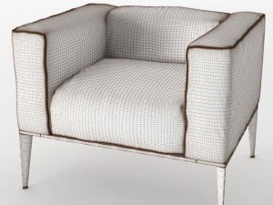 sean armchair 3D Model