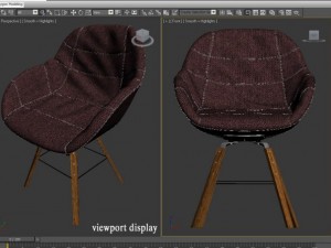 eva 2266r chair Modelo 3D