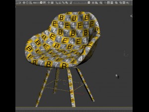 eva 2266r chair Modelo 3D