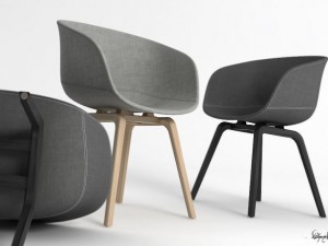 aac22 chair Modèle 3D