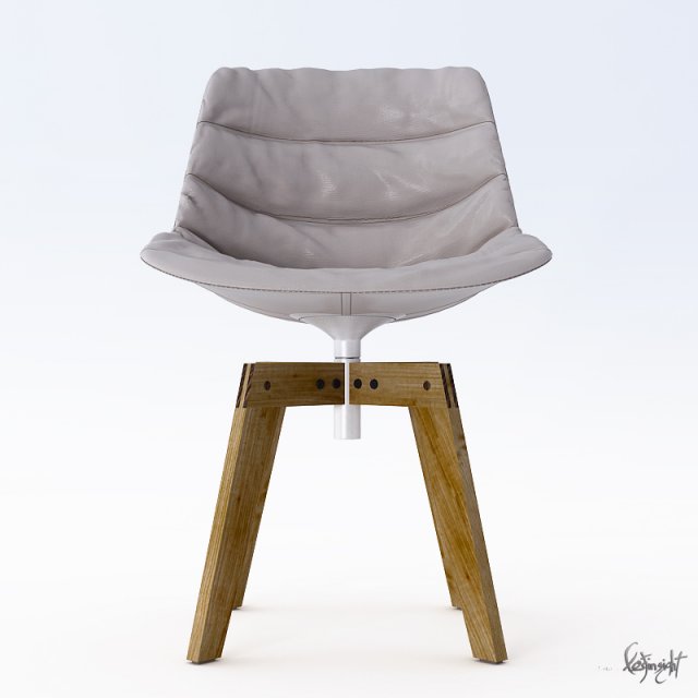 flow chair Model 3D .c4d .max .obj .3ds .fbx .stl .blend 