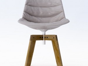 flow chair Modèle 3D