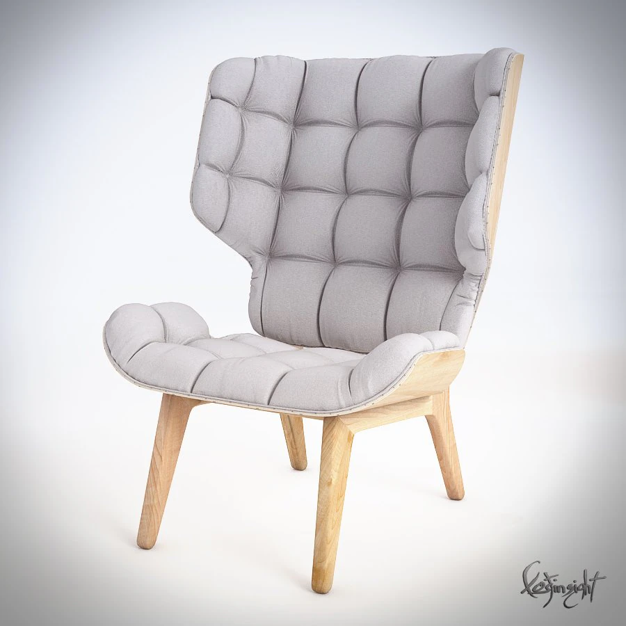 poltrona gigantesca Modelo 3D .c4d .max .obj .3ds .fbx .stl .blend 