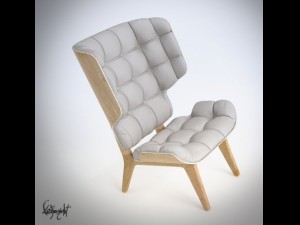 mammoth armcair 3Dモデル