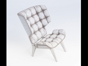 mammoth armcair 3Dモデル