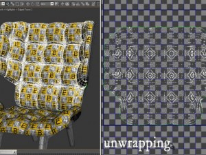 mammoth armcair 3Dモデル
