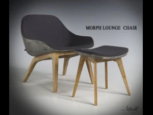 变形躺椅 3D 模型