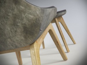 morph lounge chair 3D Model