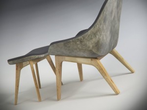 morph lounge chair 3D Model