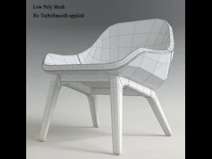 morph lounge chair 3D Model