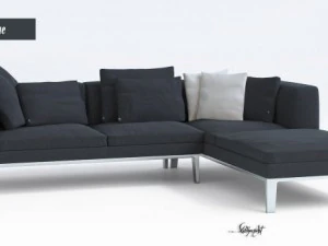 michel sofa 3D Model