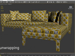 michel sofa 3D Model
