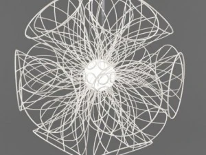 moderne Deckenleuchten 3D Modell
