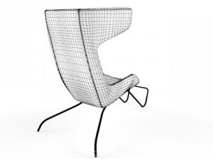 modern chair 3D-Modell