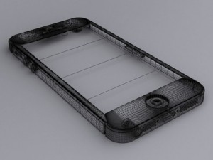 iphone 5 high detail 3D Model