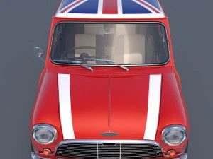 austin mini cooper s british 3D Model