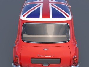 austin mini cooper s british Model 3D