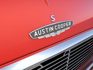 austin mini cooper s british 3D Model