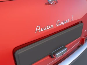 austin mini cooper s british 3D Model