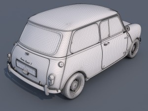 austin mini cooper s british Model 3D