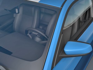 ford mustang shelby gt500 2010 Modelo 3D