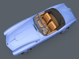 bmw 507 roadster Modèle 3D