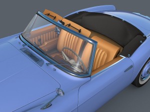 bmw 507 roadster Modèle 3D