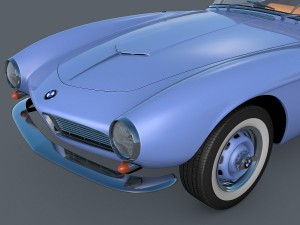 bmw 507 roadster Modèle 3D