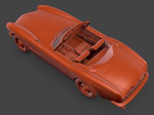 bmw 507 roadster Modèle 3D