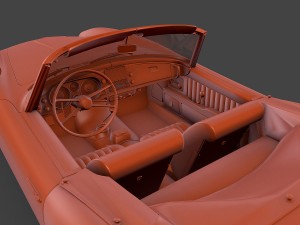 bmw 507 roadster Modèle 3D