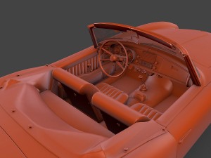 bmw 507 roadster Modèle 3D