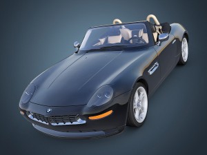 bmw z8 e52 roadster 3D Model