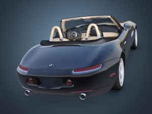 bmw z8 e52 roadster 3D Модель